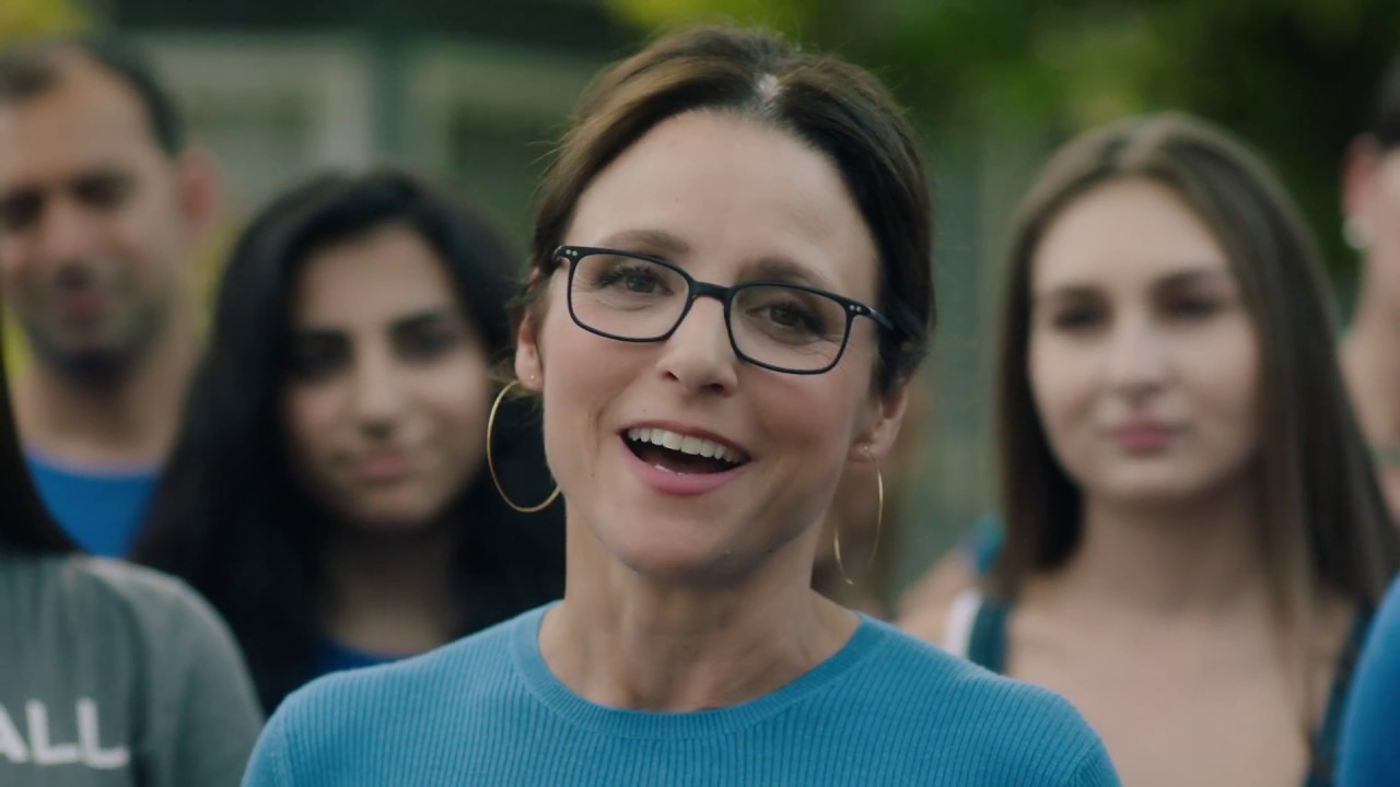 Julia Louis-Dreyfus and Democrats, Get out and vote campaign!