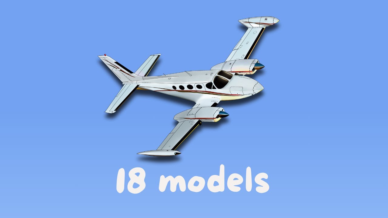 Every Model of Cessna Twin Engine Airplane