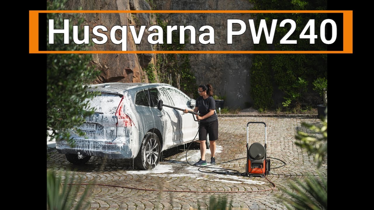 Husqvarna PW240 - найкраща мийка високого тиску. Скандинави знову попереду всієї планети.
