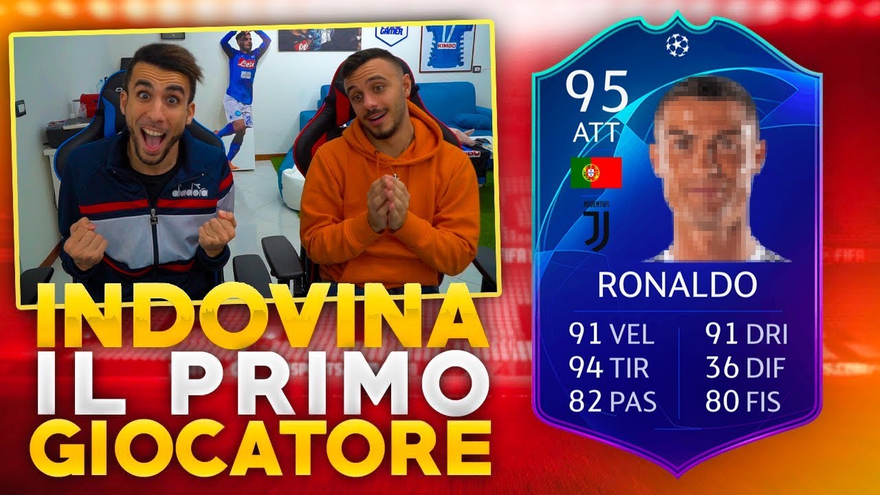 INDOVINA il PRIMO GIOCATORE! INDOVINA il CALCIATORE CHALLENGE vs FIUS GAMER! QUIZ SUL CALCIO