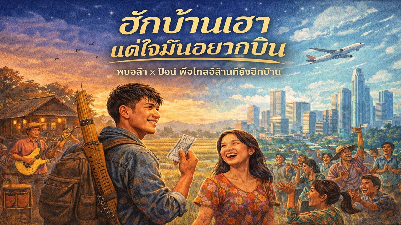 ฮักบ้านเฮา แต่ใจมันอยากบิน | หมอลำ x ป๊อป ฟิวชันอีสานยุคใหม่