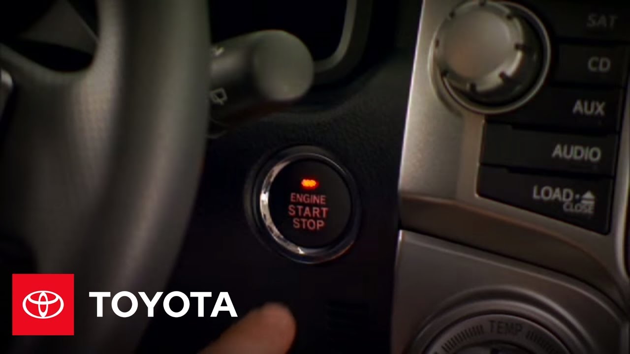 2010 4Runner How-To: Smart Key Starting Procedures | Toyota