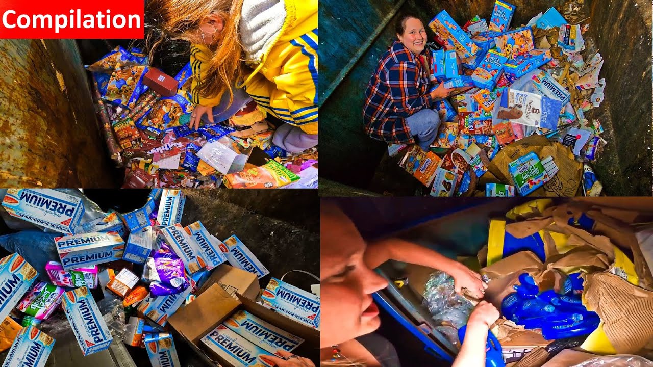 Epic Hauls Scored While Dumpster Diving (COMPILATION)