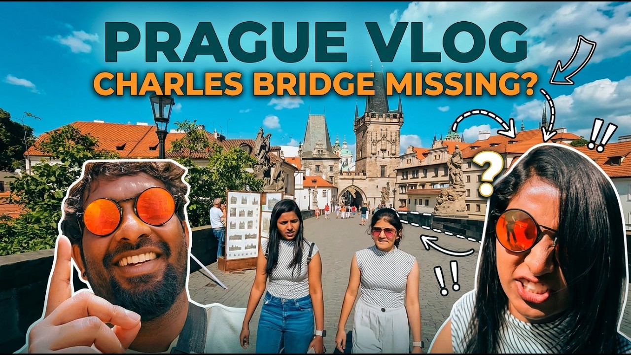 அந்த Charles Bridge எங்க இருக்கு? |  CZECHIA VLOG