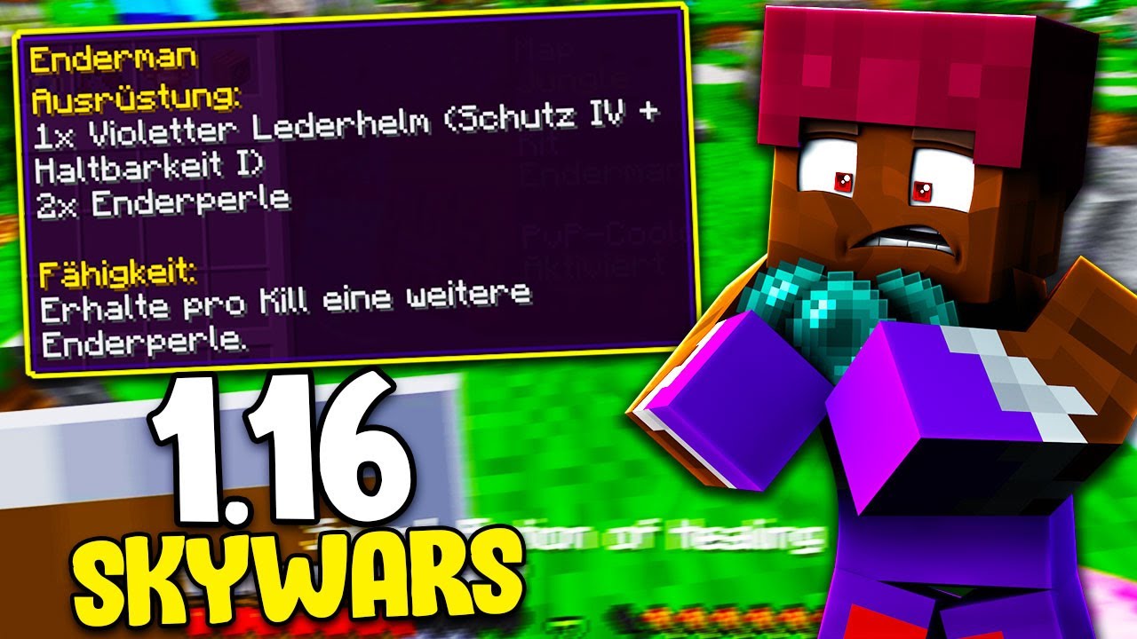 DAS ENDERMAN KIT! (1.16 SkyWars Kit Serie)