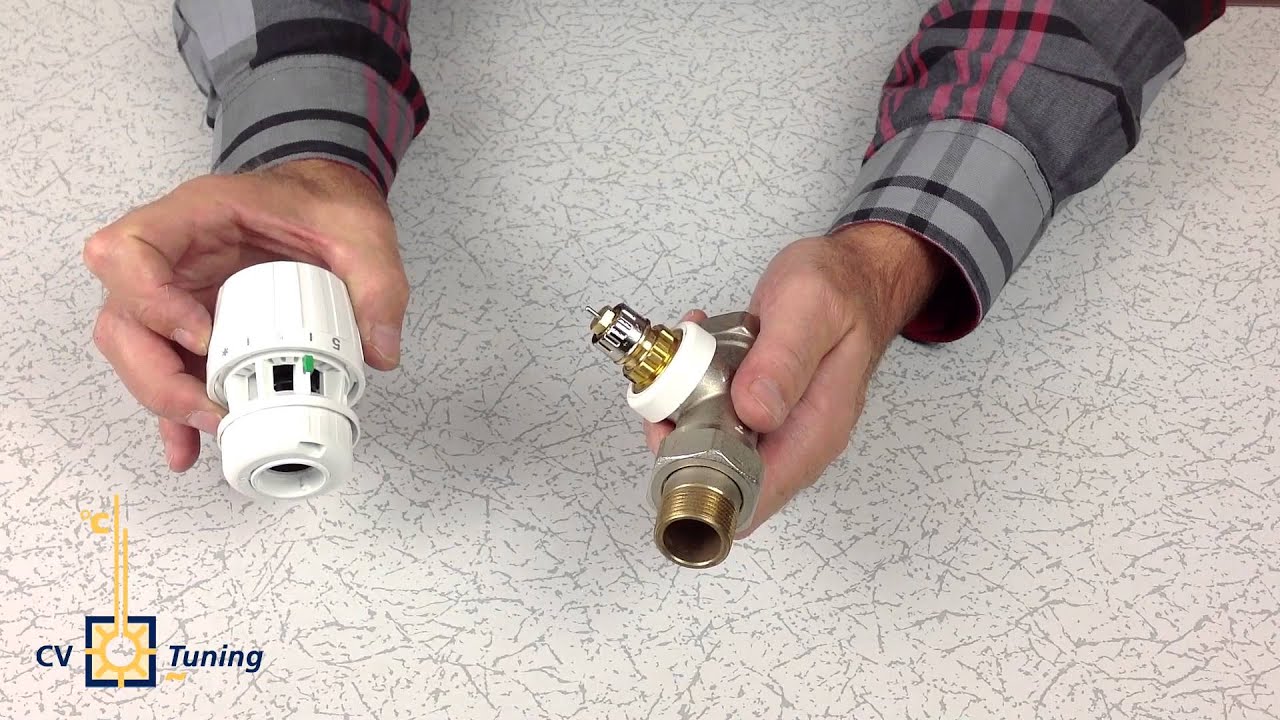 Danfoss nieuwe knop met sierring / CV Tuning