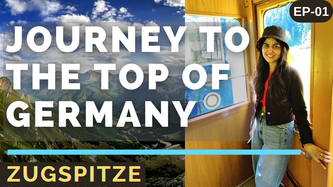 Journey to Alps in Germany Zugspitze |Europe travel vlog