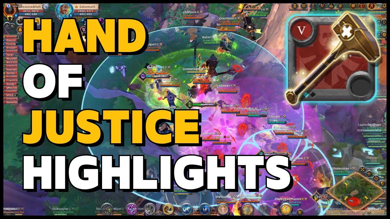 Hand of Justice Returns - ALBION ONLINE ZVZ HIGHLIGHTS (WEST)