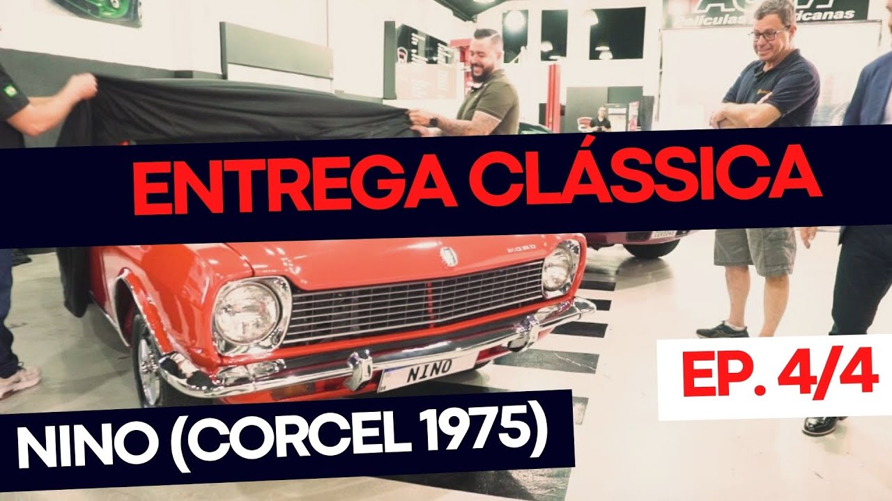 Web série Entrega Clássica Episódio (4/4) - Corcel 1975 Luxo! Dia da entrega na R2 CUSTOM CAR