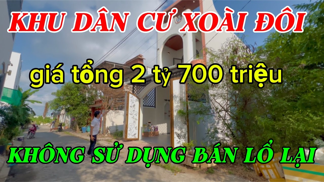 XÂY CHO CON KHÔNG CHỊU Ở BÁN LỔ LẠI,TẶNG LẠI HẾT NỘI THẤT, GIÁ TỔNG 2 TỶ 700 TRIỆU 