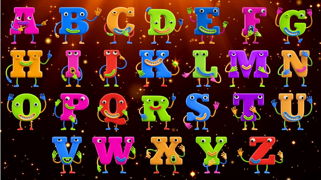 ABC Letter Names Song for Kids | A–Z Alphabet Learning with fun animation