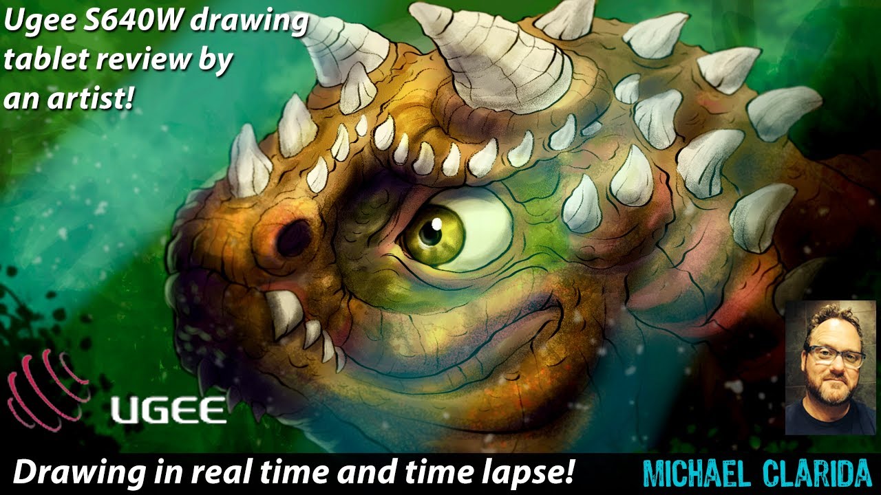 Ugee S640W drawing tablet review by an artist