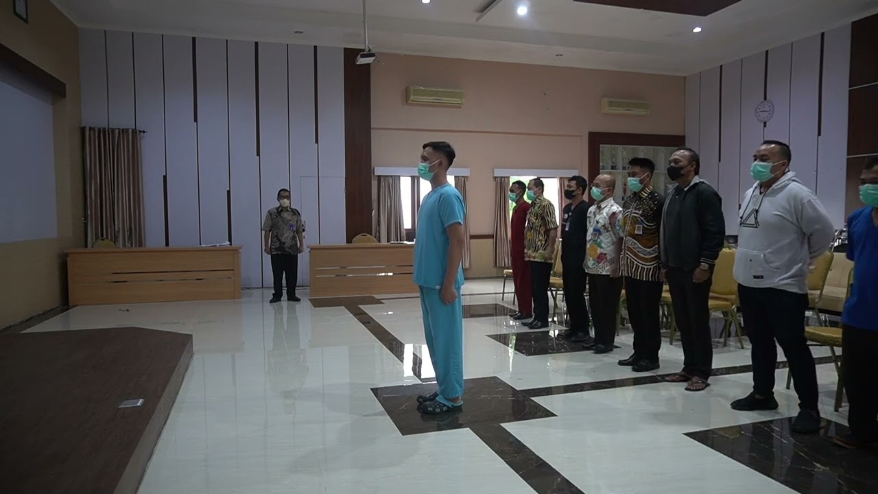 Tatalaksana Komandan Apel Pagi RSUD KRT. Setjonegoro