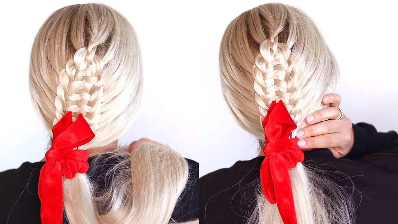 QUICK & BEAUTIFUL 10 MINUTES STYLE - Suspended Infinity Braid | Trencita Johnson