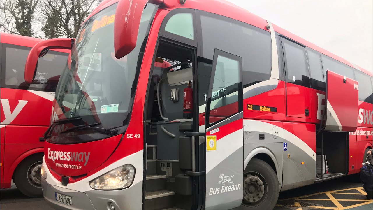 Bus Éireann Route 22 For Ballina Mullingar To Longford  Full Ride