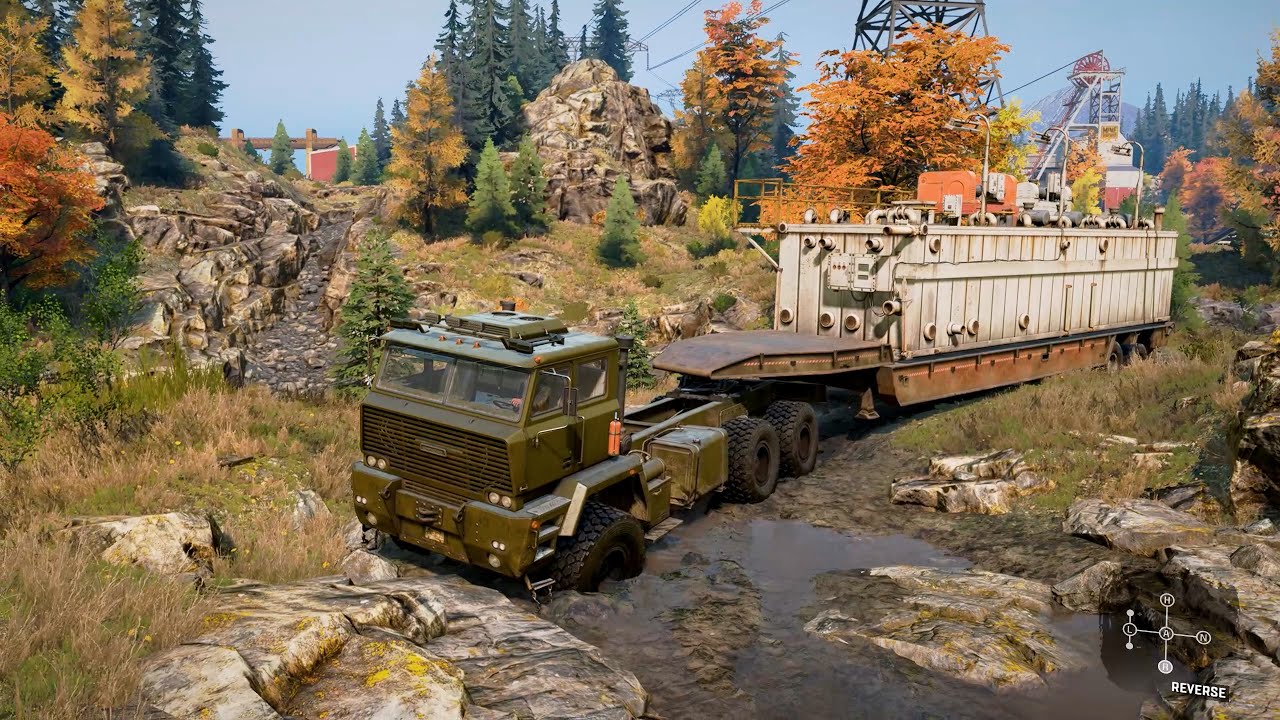 Sleiter Chimera | Transporting the Construction Rig | SnowRunner season 16
