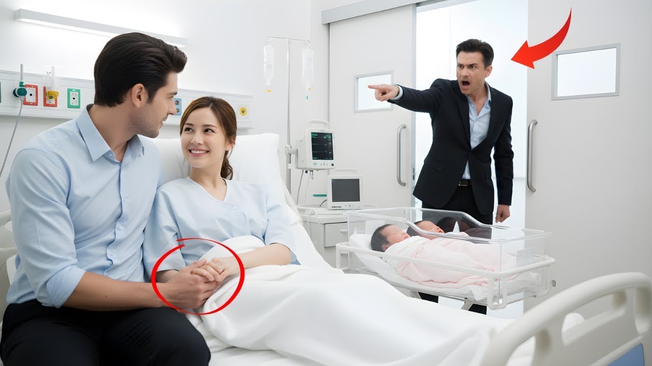 Millionaire Storms In Furious — But Collapses As Ex Wife Hands Her Triplets To The Real Man
