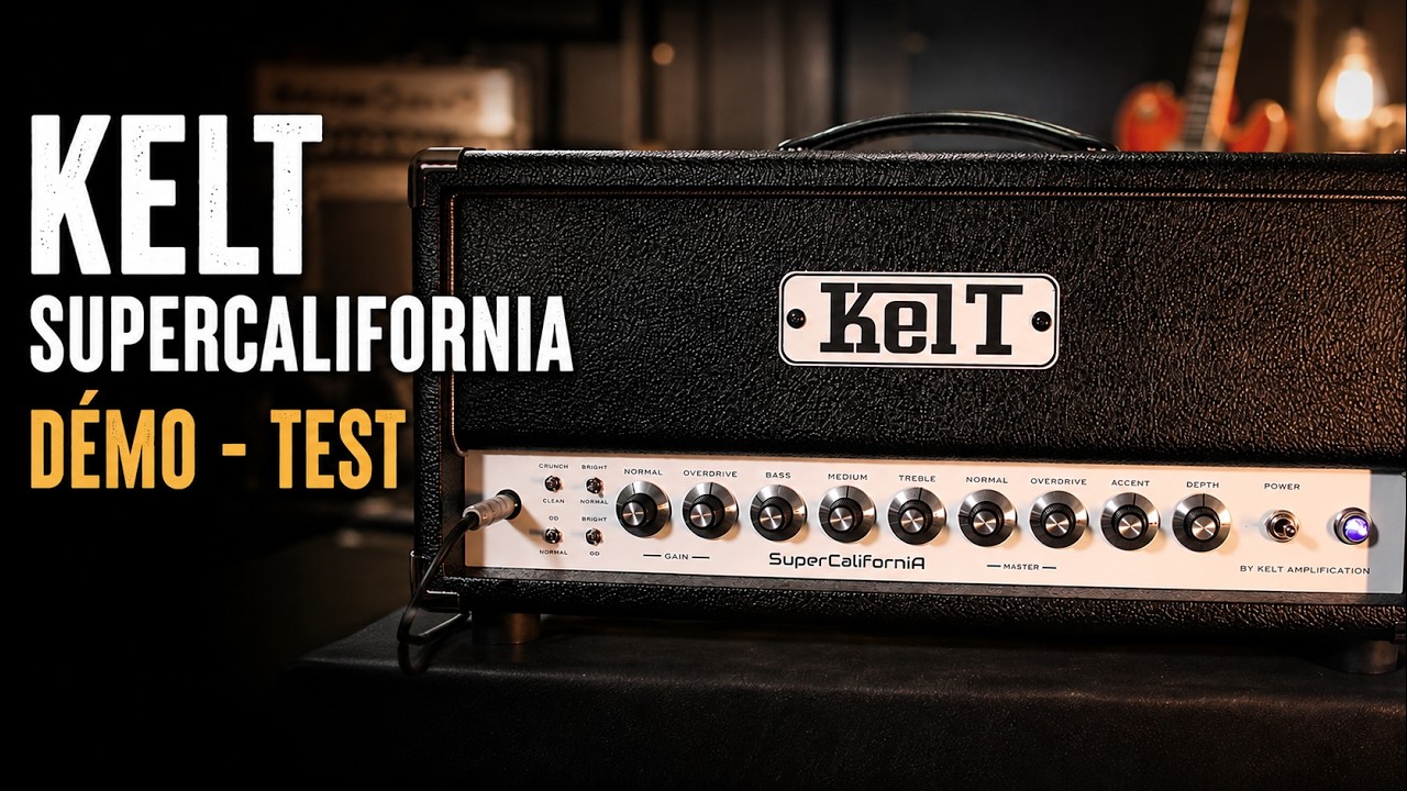 Kelt SuperCalifornia: The NEW French boutique amp that's going to get everyone talking! | Full Re...