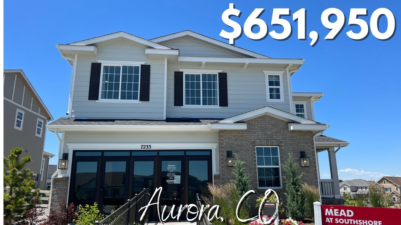 Yorktown Model | Mead at Southshore | Richmond American Homes | Aurora, CO | New Homes Near Denver