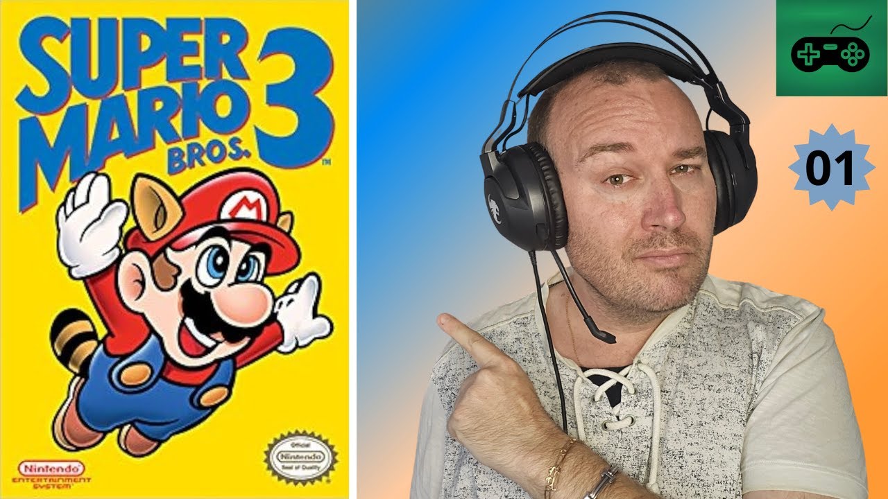 SUPER MARIO BROS. 3 (Let's Play 01) - Les 5 premiers mondes eeeeeasy !
