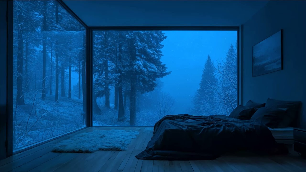 it's cold outside, get some sleep.