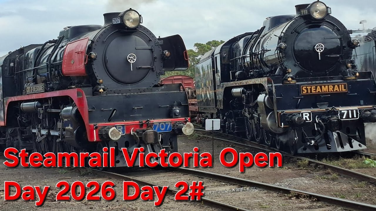 Steamrail Victoria Open Day 2026 Day 2