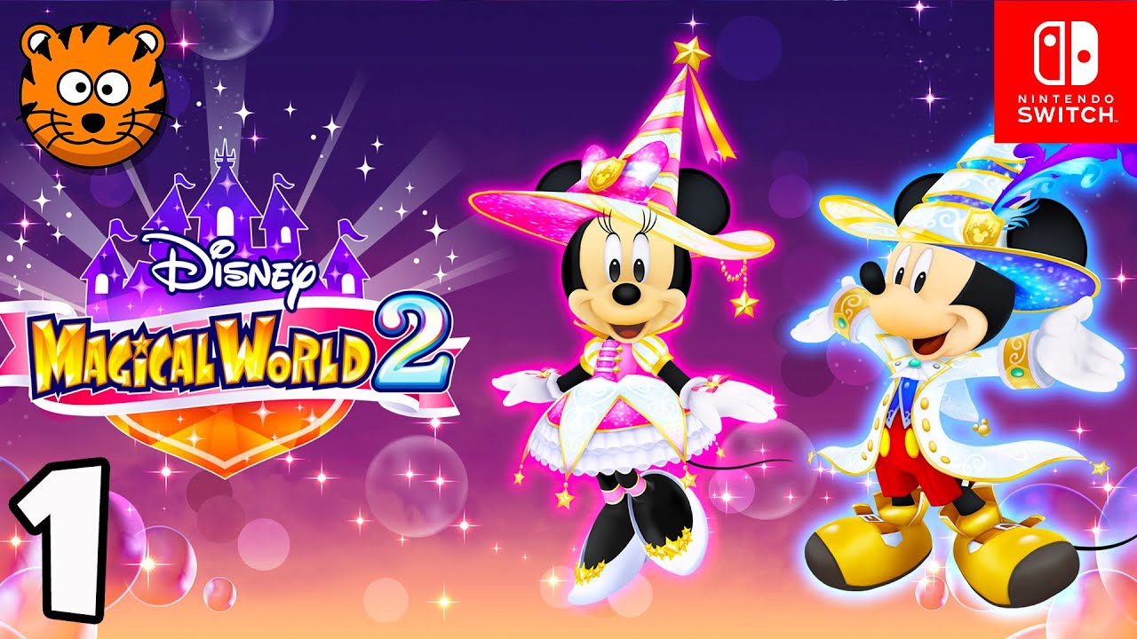 Mickey et Minnie, Donald et Daisy - Jeux Vidéo de Dessin Animé en Français - Disney Magical World 2