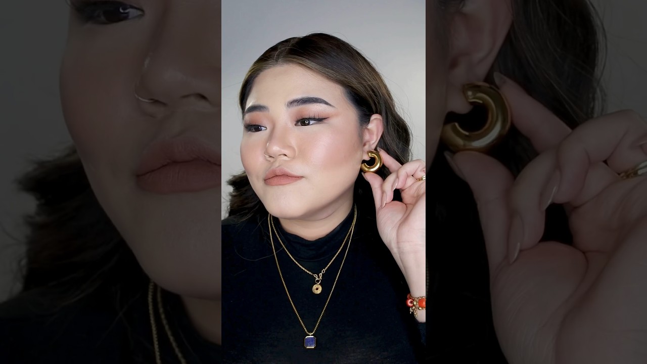 Trying 4 different hoop earrings✨ which is your pick?