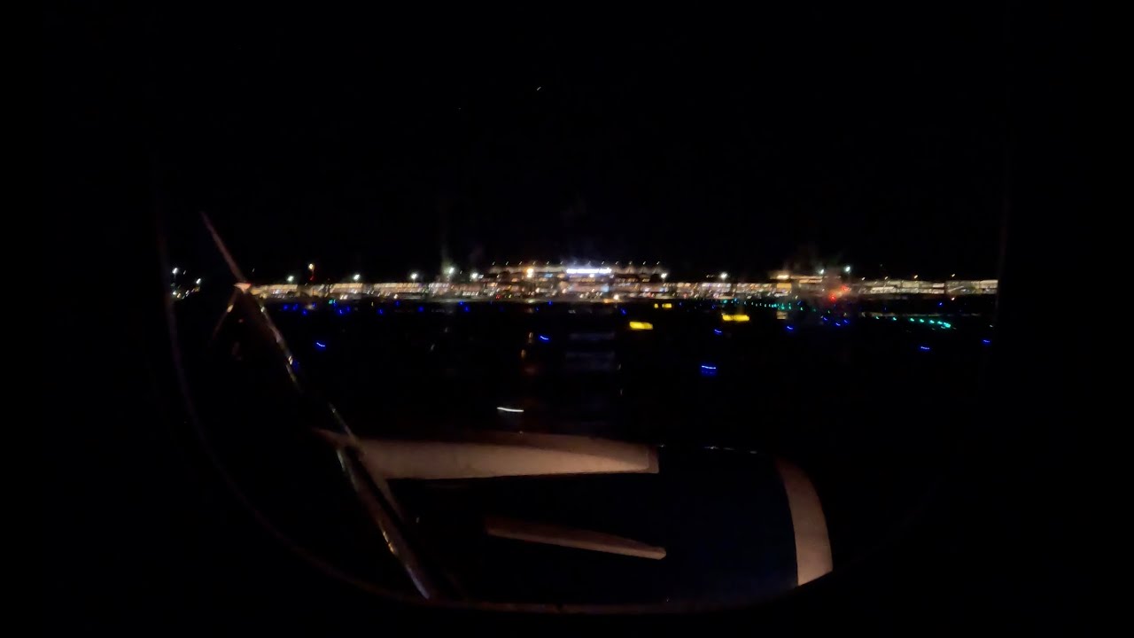 [4K] Delta Airlines 767-300 Landing in Tokyo Haneda International Airport at Night
