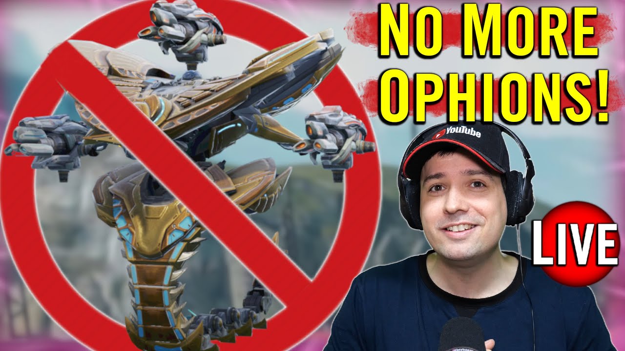 I built a hangar to annihilate OPHIONS... War Robots Live Gameplay