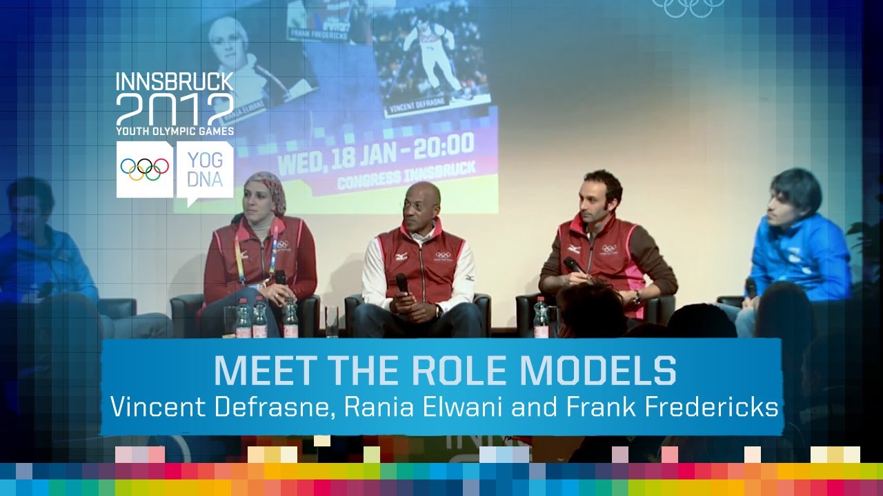 Meet the Role Models - Vincent Defrasne, Rania Elwani and Frank Fredericks