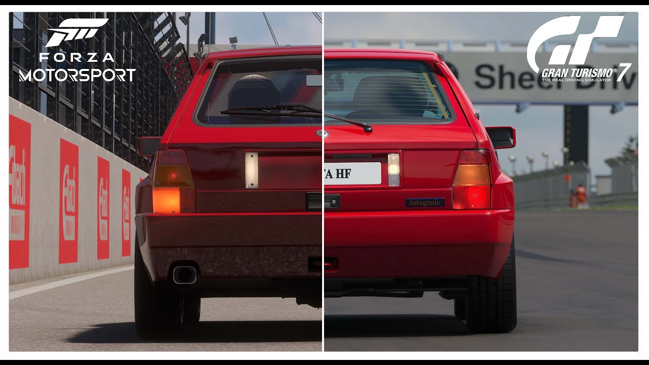 FM8 vs GT7 | Lancia Delta HF EVO | Sound & Model Comparison - Update 4.0