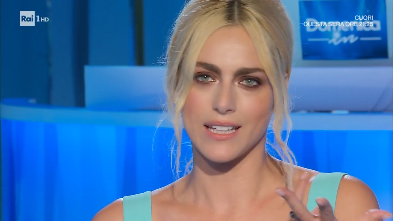 Miriam Leone si racconta tra carriera e vita privata - Domenica In 17/10/2021