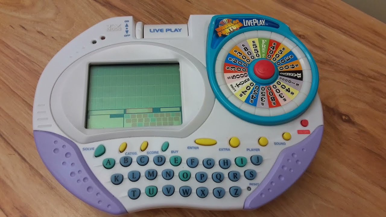 Tiger Electronics' Wheel of Fortune Special: Epilogue - Live Play Encore!