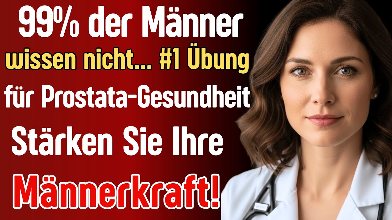 Urologin enthüllt: Die #1 Übung für Prostata-Gesundheit & Blasenkontrolle ab 60