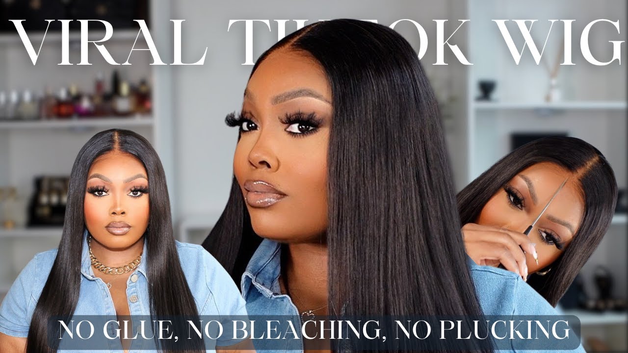 I'M SHOCKED! NEW' M-CAP WEAR & GO WIG | COMPLETELY GLUE LESS WIG INSTALL | OQ HAIR