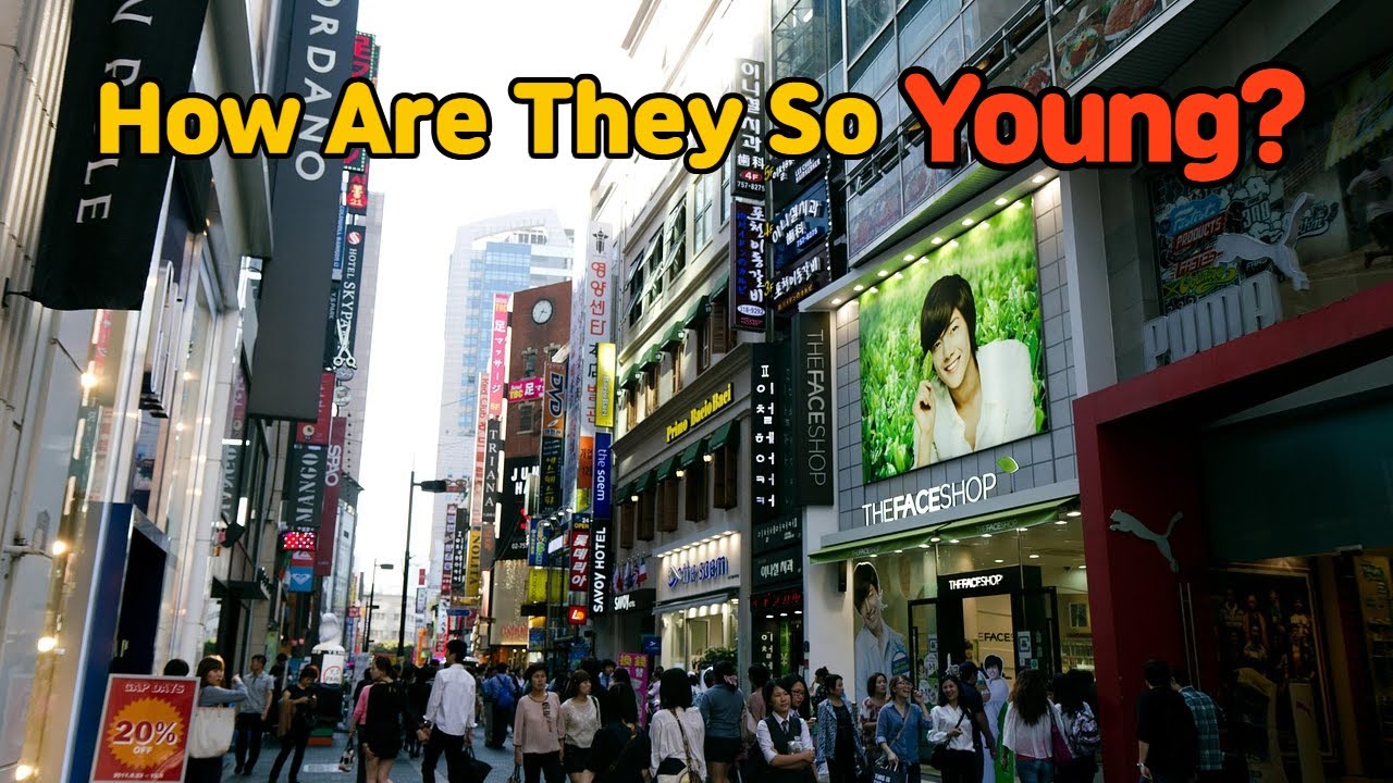 Why Koreans Look Younger Than Their Age