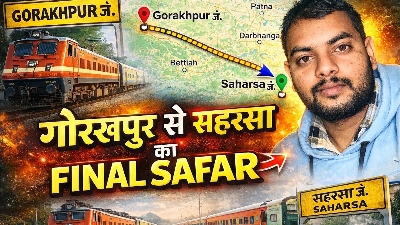 Safar gorakhpur to saharsa