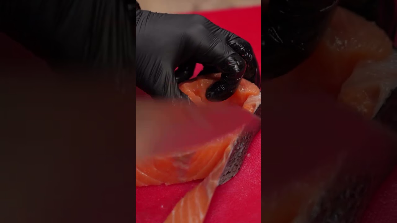 Лосось гриль в апельсиновой глазури 🍊