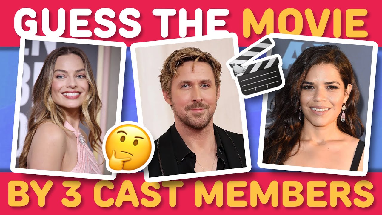 3 ACTORS 1 MOVIE - GUESS THE MOVIE BY 3 CAST MEMBERS 🎬 🎞️ | Movie Quiz