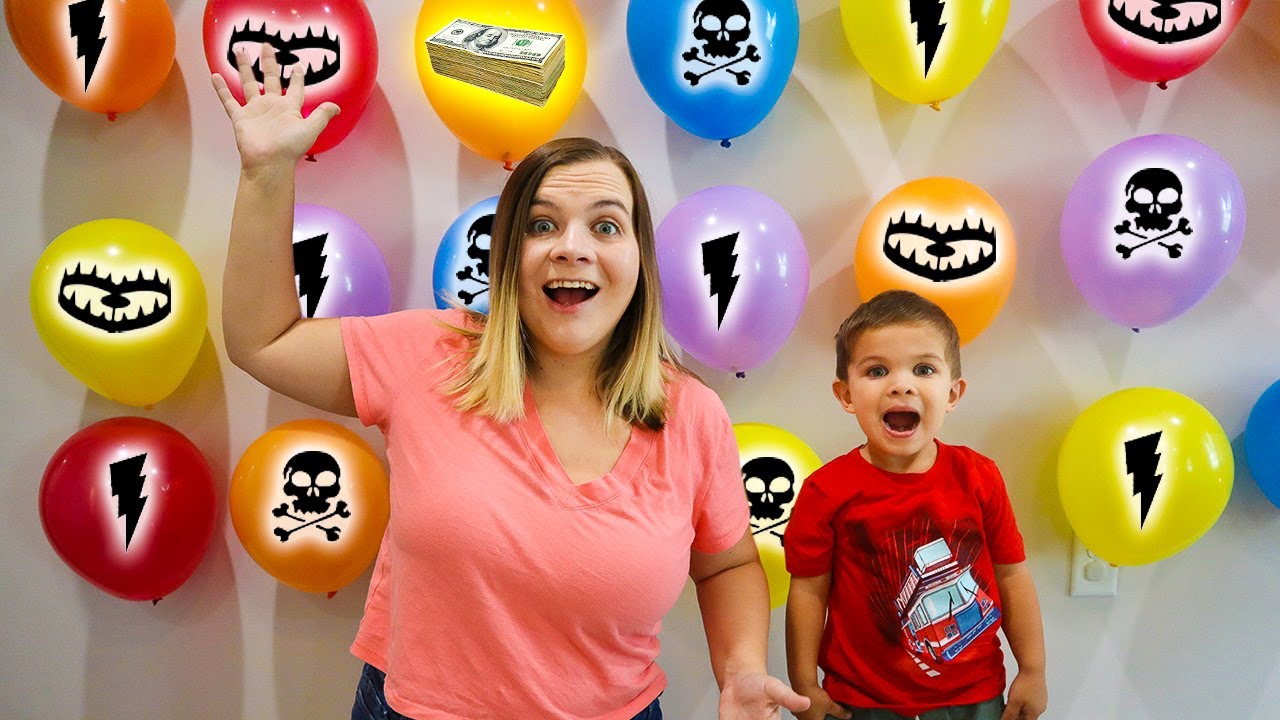40 Mystery Balloons.. Only One Ends The Game!