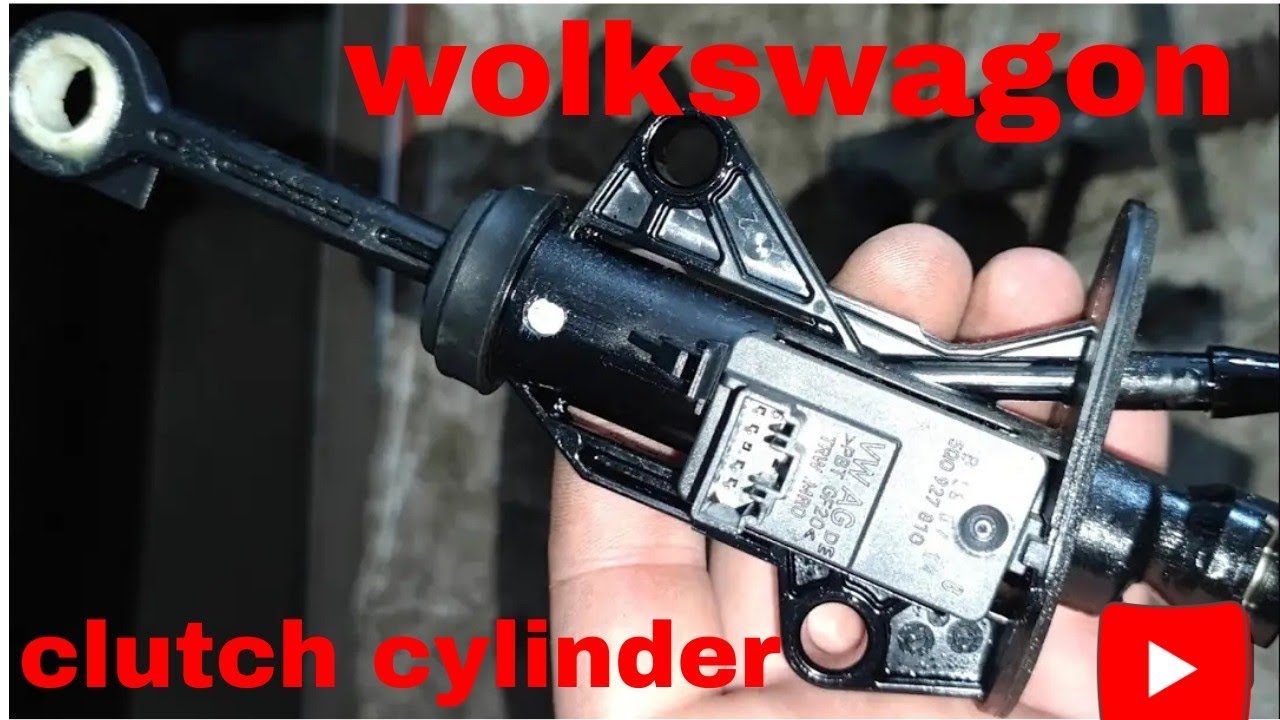 how to change clutch cylinder on a volkswagen van|wolkswagon master cylinder replacement