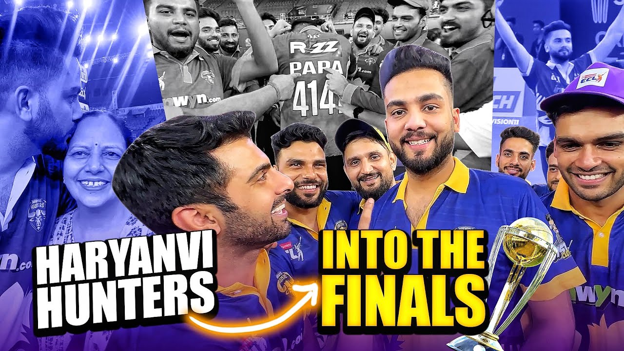 Haryanvi Hunters Into The Finals | Elvish Yadav Vlogs