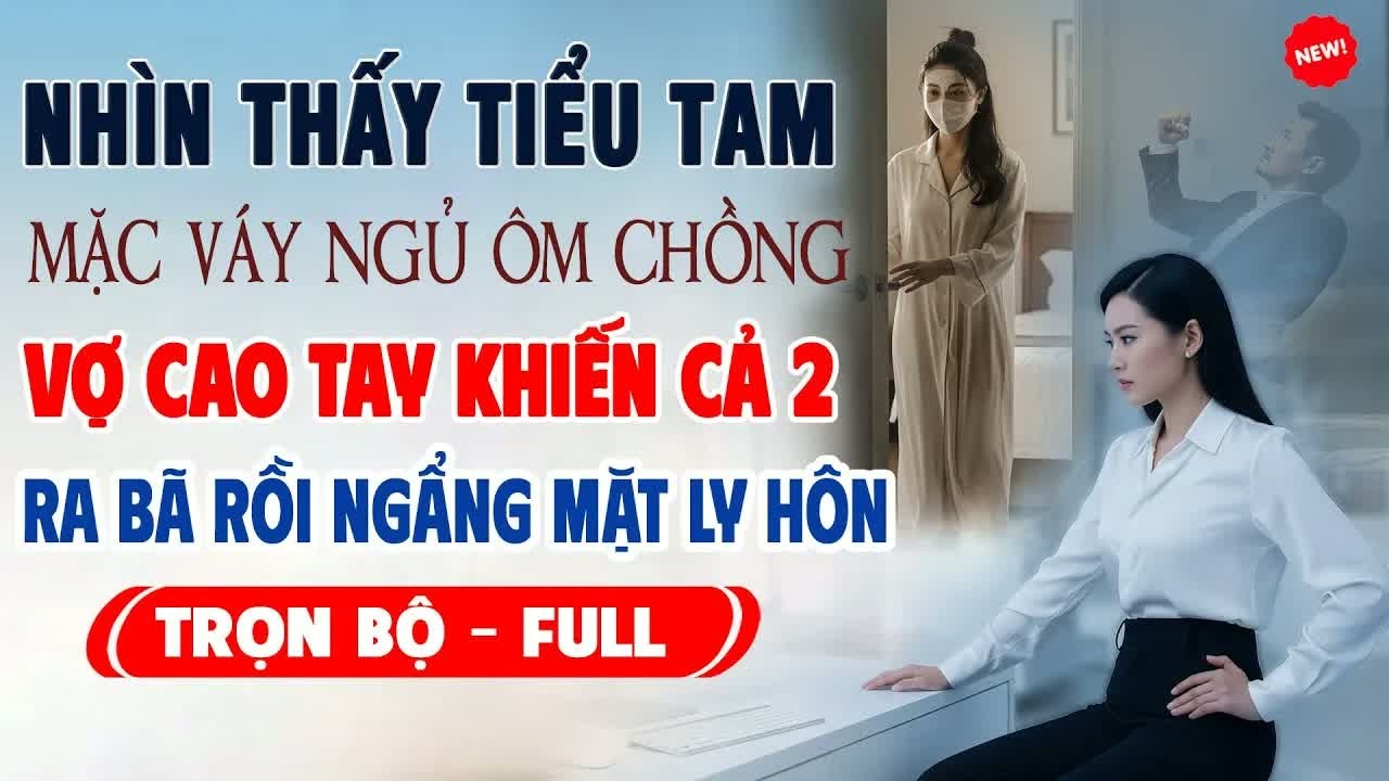 Mặc váy ngủ ôm chồng người khác ngay trước mặt vợ, tiểu tam không ngờ hành động đó khiến hôn nhân s