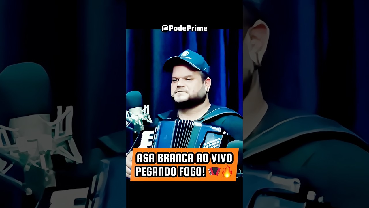 ASA BRANCA AO VIVO NO PODEPRIME | Babau do Acordeon | PodePrime