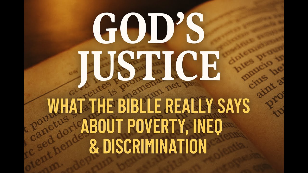 God’s Justice: What the Bible Really Says About Poverty, Inequality & Discrimination