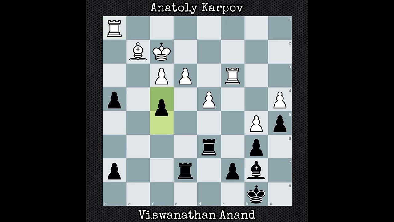 Anatoly Karpov vs Viswanathan Anand | Cap d'Agde, France (2003)
