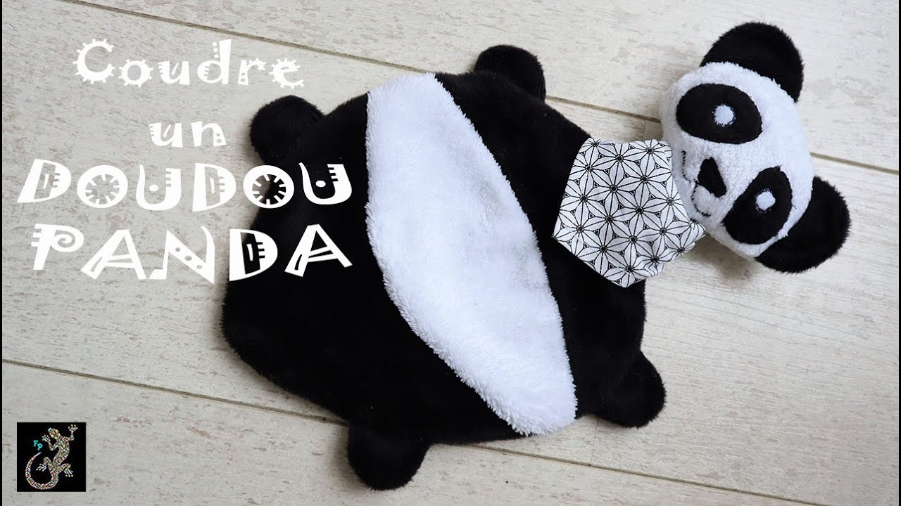 Tuto Couture pour réaliser un doudou PANDA 🐼