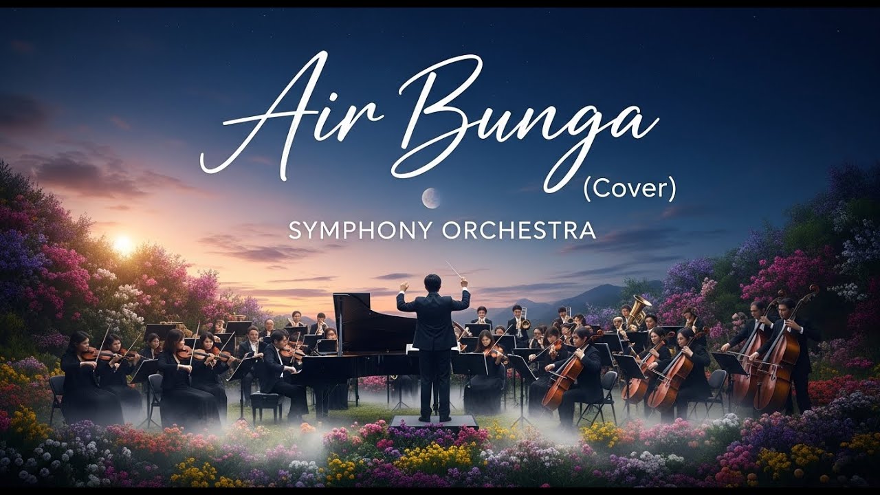Air Bunga - Rita Sugiarto (Cover) Symphony Orchestra | Lyric Video | DanSyah REX