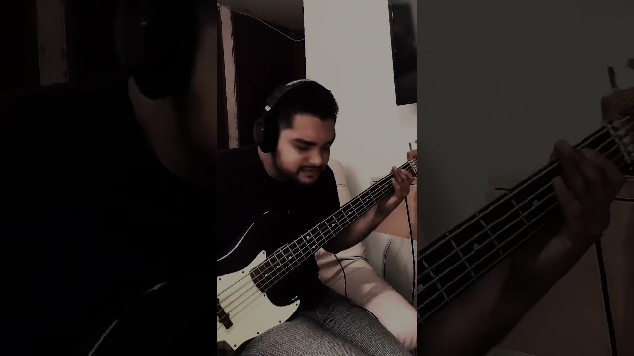 Cuando el me toca  #cover Bass Cover